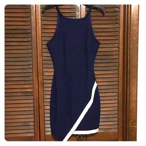 Navy blue dress